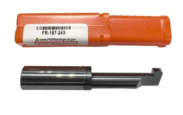 Micro 100 1/2  Shank x 3" Full Radius Grooving Tool - AlTiN