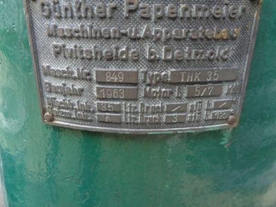 10L Papenmeier High Speed Mixer Thk35