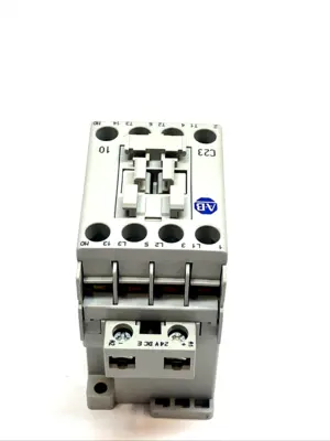 USED ALLEN‑BRADLEY 3-POLE 23A CONTACTOR 24VDC COIL 1NO IEC