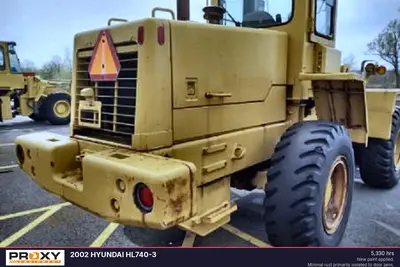 Used 2002 HYUNDAI HL740-3 Wheel Loaders New York US | Proxy Equipment #1378095