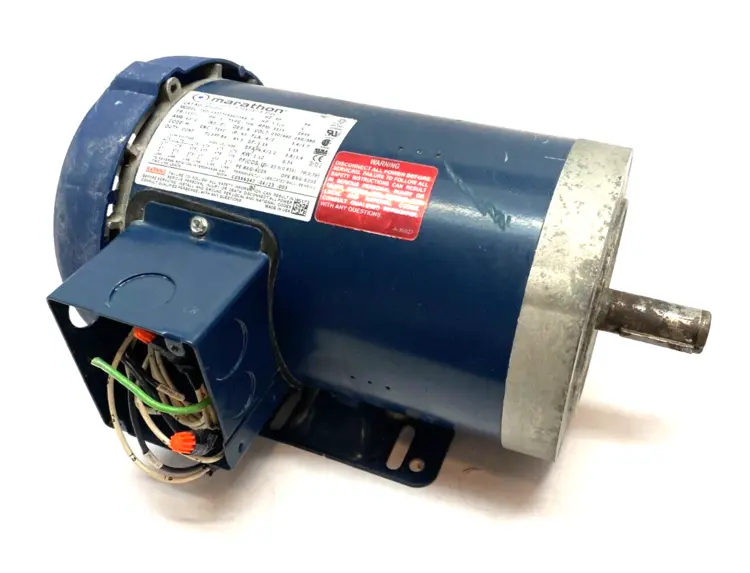 Used Marathon Electric 3-Phase Electric Motor 143TC Frame 3515 Rpm 1-1/2HP A.C. Motors Michigan US | Maverick Industrial Sales #1397276