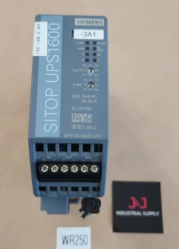 Used Siemens 6EP4134-3AB00-2AY0 Power Supplies Indiana US | J&J Industrial Supply #517867