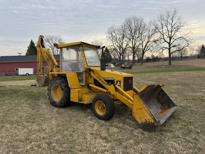 USED ALLIS CHALMERS 715 SERIES B BACKHOE