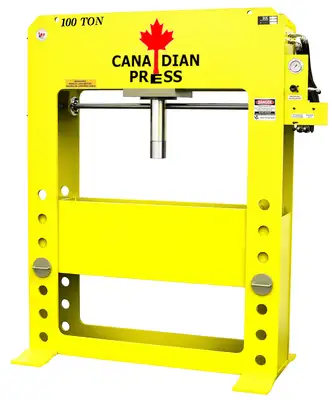 Used MachineCo (Canadian Press Division) HFP-100 H-Frame Presses Quebec CA | Machineco #1256382
