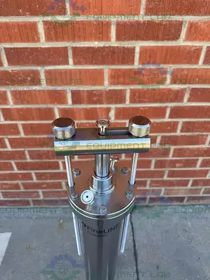 USED PHARMACIA / GE/ FINELINE 100 PL 150/650  STAINLESS STEEL CHROMATOGRAPHY COLUMN