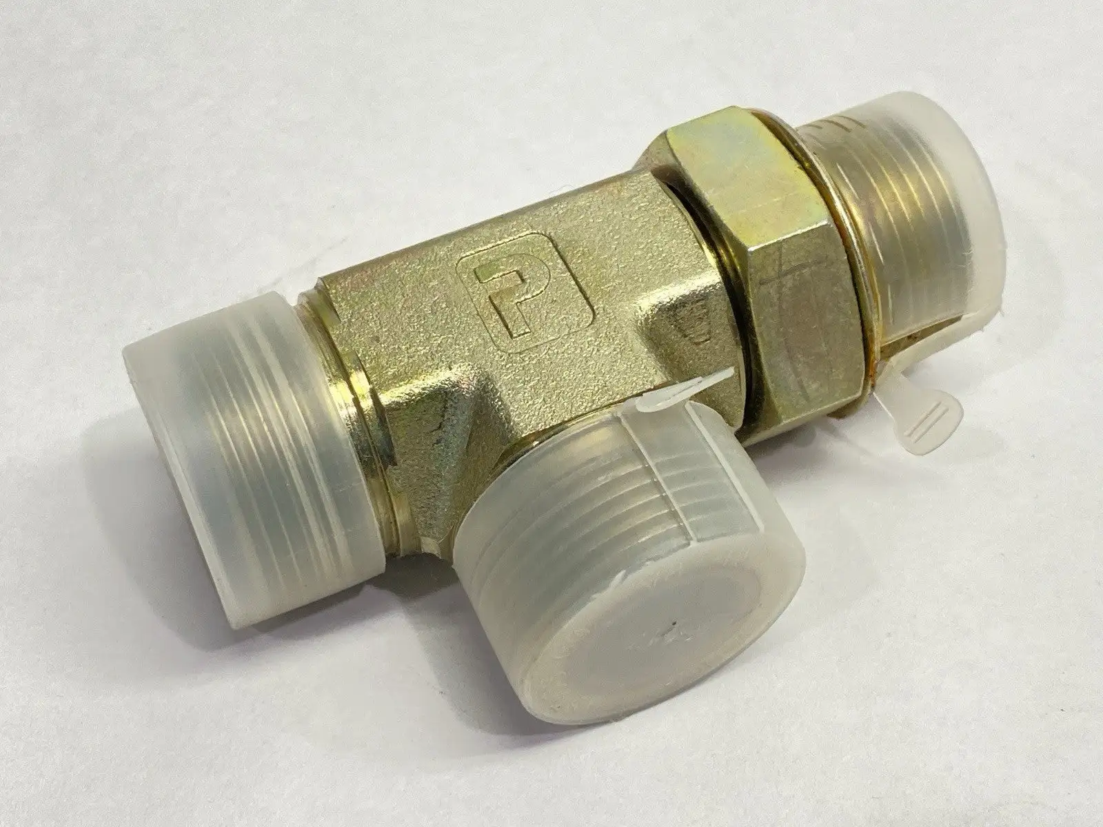 16 R5OLO-S | Parker  Seal-Lok ORFS Run Tee 1" ORFS x 1-1/16-12 SAE x 1" ORFS - New Other