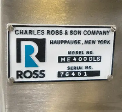 Used ROSS _UNKNOWN_ Homogenizers Connecticut US | DMC Industries #1567866