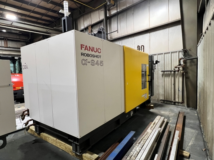 Used 2020 CINCINNATI ROBOSHOT ALPHA-S450IA Injection Molding Machines | Hunter Plastics #788709