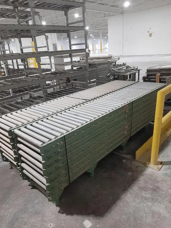 Used ROLMASTER 24” GRAVITY ROLLER CONVEYORS Conveyors | OAK BAY MARKETING #394048