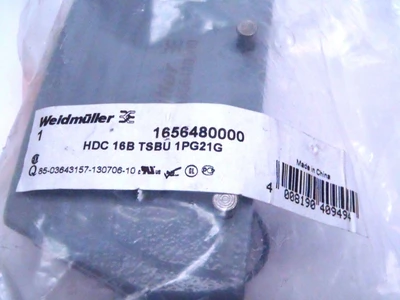 USED WEIDMULLER SIZE 6 HDC ENCLOSURE