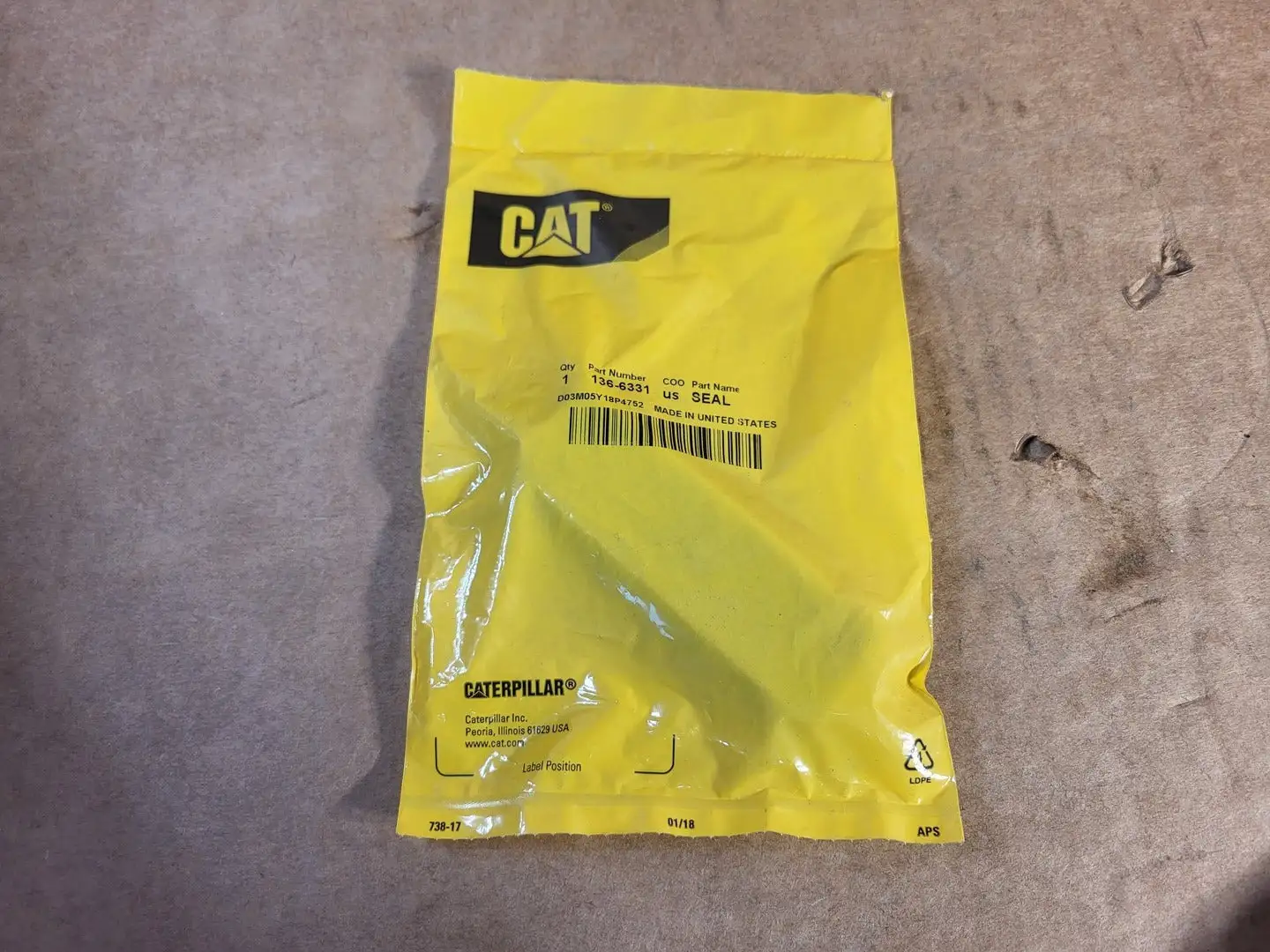 NEW CATERPILLAR 136-6331