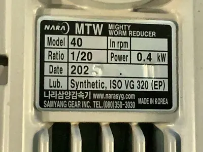 Used 2025 NARA SAMYANG GEAR 40 Motors (misc) Ohio US | HGR 24 #1407621