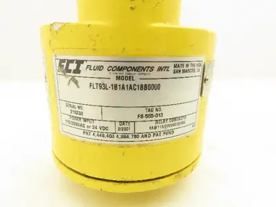 FCI Fluid Components FLT93L-1B1A1AC1BB0000 Flow Switch 115/220VAC 6A 1"NPT