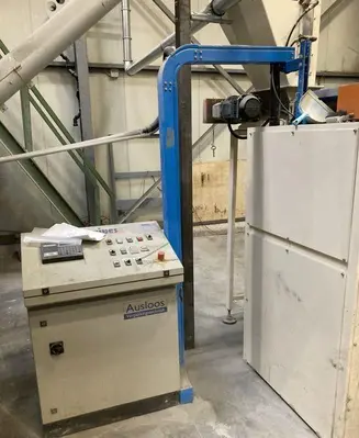 USED KEK GARDNER MIXER 1000L PLOUGSHARE + BAGGING UNIT