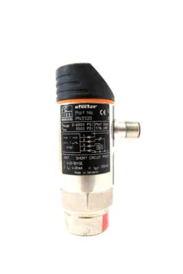 NEW IFM EFECTOR PN-600PSBU76-KFPKG/US/ /V PRESSURE SENSOR PN3320