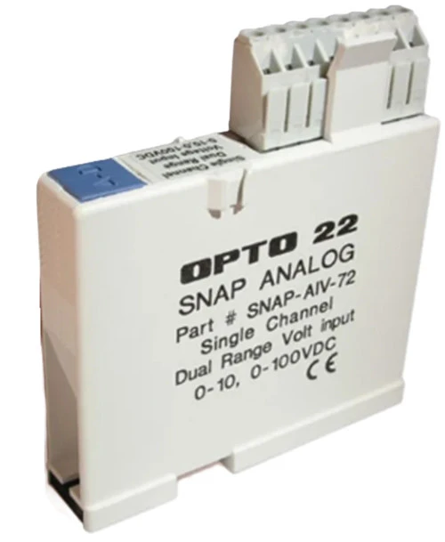 Opto 22 SNAP-AIV-72 Single-Channel Dual Range Analog Voltage Input [Refurbished]