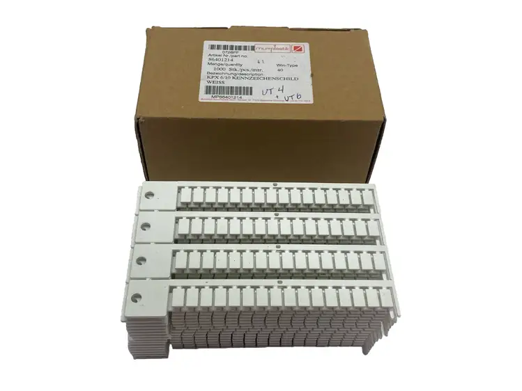 New | in-Stock Murrplastik Murrplastik 86401214 Blank Label Michigan US | Maverick Industrial Sales #1502264