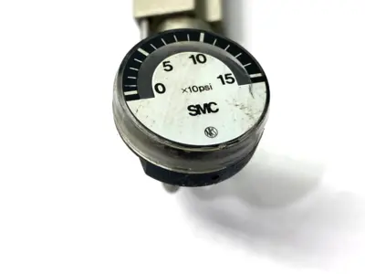 Used SMC Pneumatic Spacer Regulator 0.05-0.83MPa 7-120PSI Air Pressure Regulators Michigan US | Maverick Industrial Sales #1395335