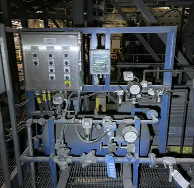 11'-6" X 22' Horizontal Ball Mill w/ 1100 kW WEG Motor