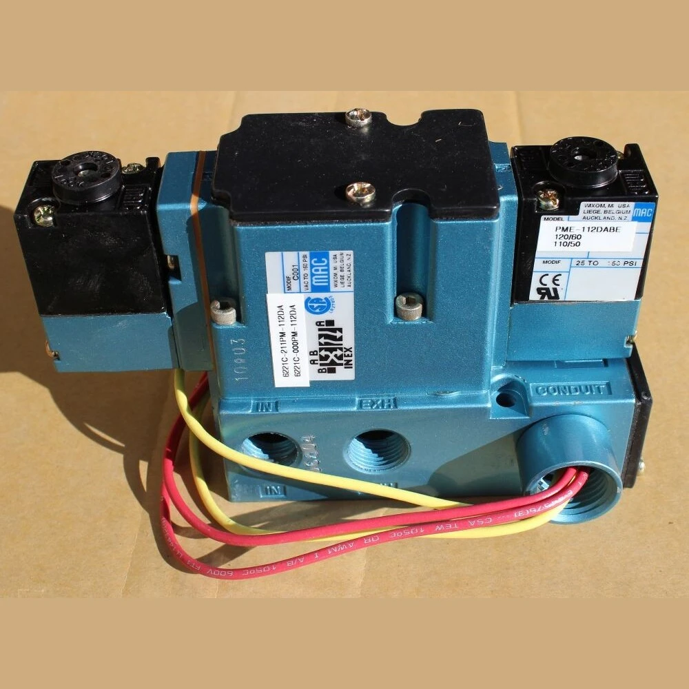 MAC 6200 Series 4 Way Solenoid Valve