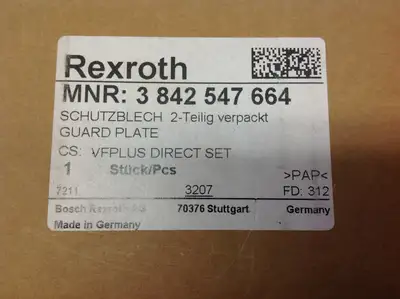 Used Bosch Rexroth 3 842 547 664 Conveyor Parts Michigan US | Maverick Industrial Sales #1396091