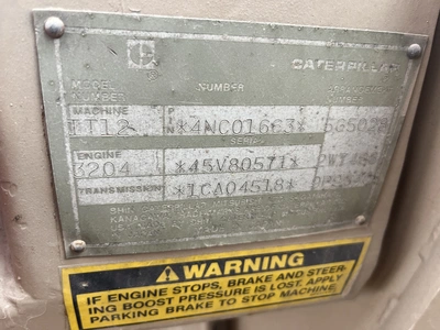 USED CAT IT 12 WHEEL LOADER /