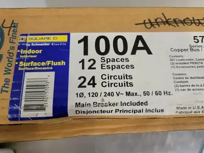 NEW SQUARE D QO112M100C
