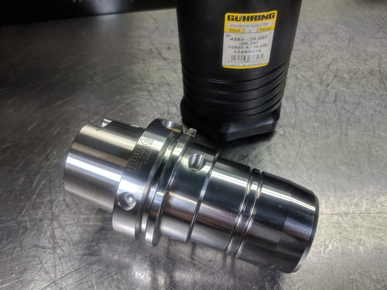 Guhring HSK80 25mm Hydraulic Endmill Holder HSK80 A/25.000 (LOC694)