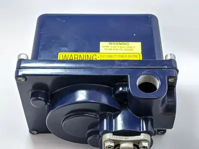 USED DYNAQUIP ELECTRONIC ACTUATED BALL VALVE 150 IN/LB