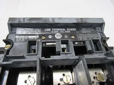 Allen Bradley 1494V-DS60 Ser A Disconnect Switch 60A 600V Non-Fused Left Hand