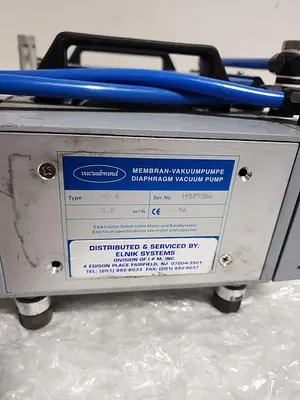 VACUUMBRAND DIAPHRAGM VACUUM PUMP MD4