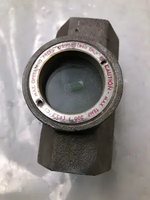 Midwest Model 350 1″ Bronze Sight Flow Indicator 200°F 125PSI