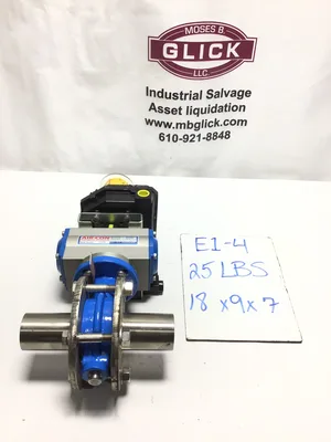 Air-con DA063B 5W2P-310-08B Pneumatic Actuator w/ Watchman Valve Position Transmitter