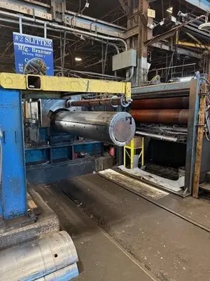 72" x .187" x 50,000Lb Braner Loop Slitting Line