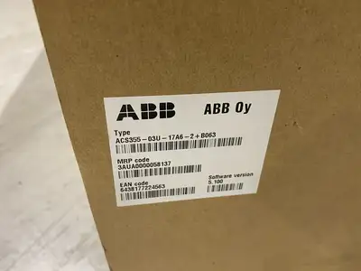 New | in-Stock ABB Variable Frequency Micro Drive NEMA 4X IP66 Variable Speed Drives Michigan US | Maverick Industrial Sales #1489276