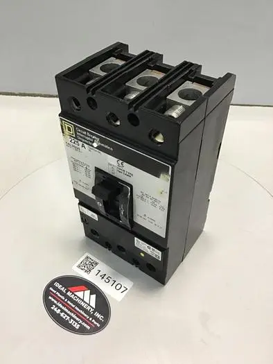Used SQUARE D KAL36225 Circuit Breakers Michigan US | Ideal Machinery #697610