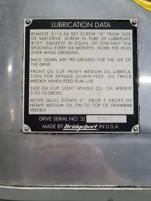 BRIDGEPORT Series 1 3HP Mills, Vertical | Machinery Central (20)