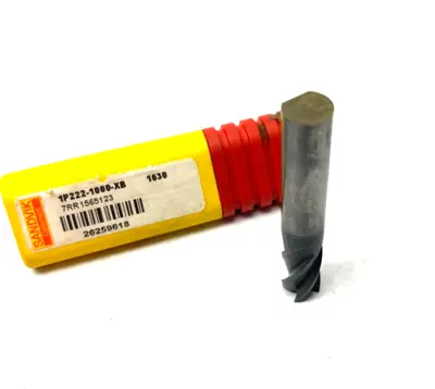 USED SANDVIK COROMANT COROMILL® PLURA SOLID CARBIDE END MILL 26259618