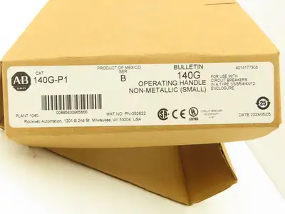 Allen Bradley 140G-G-FCX03 125A Disconnect Switch Enclosure Handle Kit 3' Cable