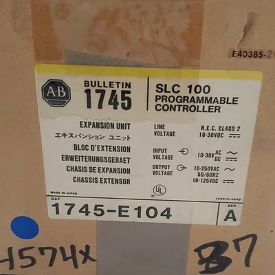 NEW Allen-Bradley 1745-E104