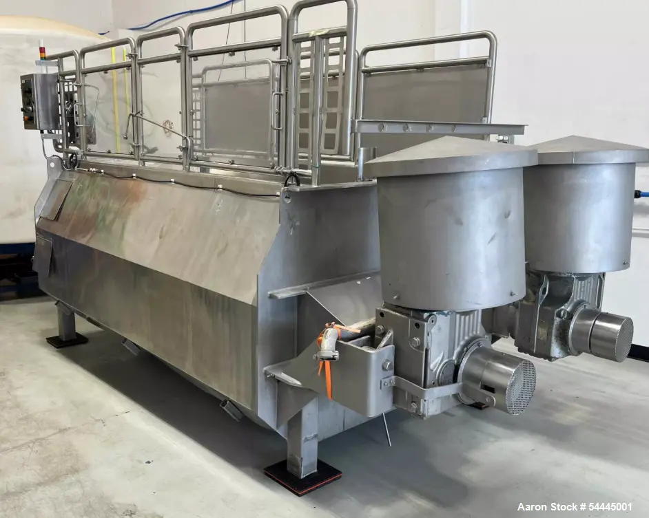 1100 Gallon Ribbon Blender – Dual Shaft Stainless Steel Mixing System
