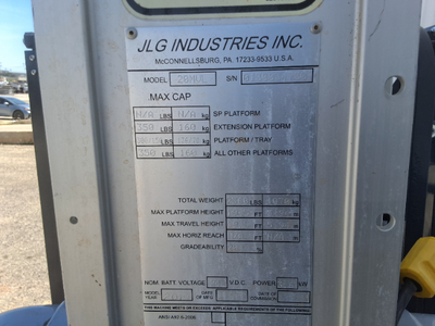 Used 2019 20MVL JLG Vertical Mast Lifts Texas US | Stack Equipment #1418930