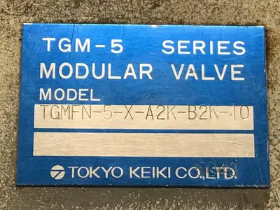 USED TOKYO KEIKI TGMFN-5-X-A2K-B2K-10