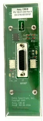 USED DATA SPECTRUM 168-91-059 CIRCUIT BOARD REV.A 168-96-059A 168-93-059A