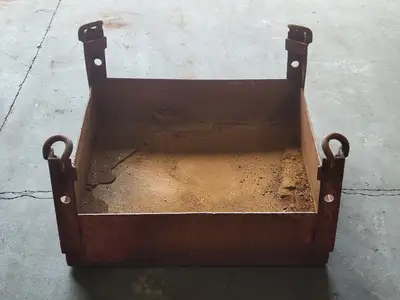25in. x 25in. Material Lifting Basket, Steel