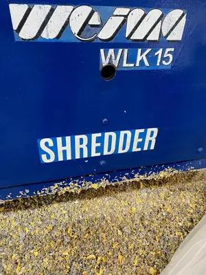 Weima WLK 15 Film & Fiber Shredder 150 HP