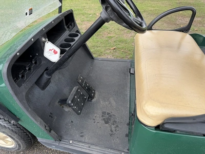 (1) 2014 E-Z-Go golf cart with a Kawasaki gas engine, does not include Club canopy or ball washer, f...