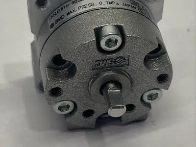 CRBU2W10-90SZ | SMC  Pneumatic Rotary Actuator 90 Degree 10mm Size - Used