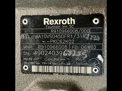 USED REXROTH AA10VS045DFR1/31R-PKC62K02