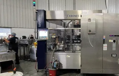 Krones Microbrewery Bottling Line